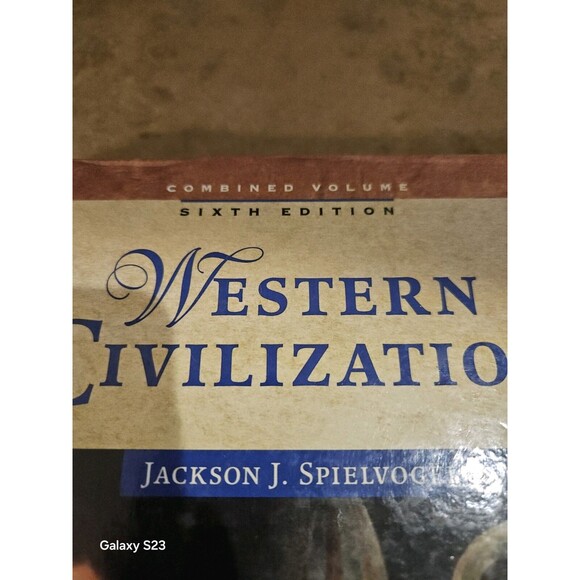 Western Civilization: Volume I: To 1715 Spielvogel, Jackson J. Hardback - Picture 6 of 9